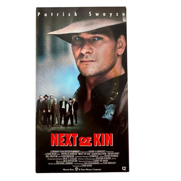 Next Of Kin VHS 1989 Patrick Swayze Action Crime Drama R-Rated Movie - Picture 1 of 8